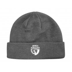 Fine knit tuque with cuff and microfleece lining Hat