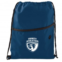 Insulated Zippered Drawstring Bag